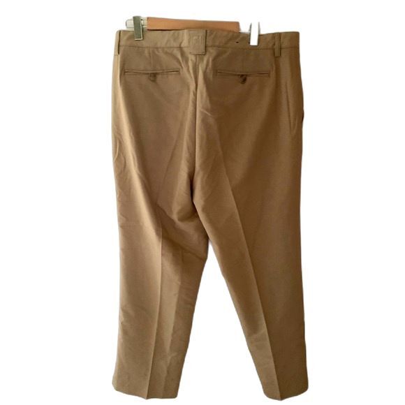 FootJoy Tan Pleated Front Performance Golf Pants Size 38 X 32 - Picture 4 of 8